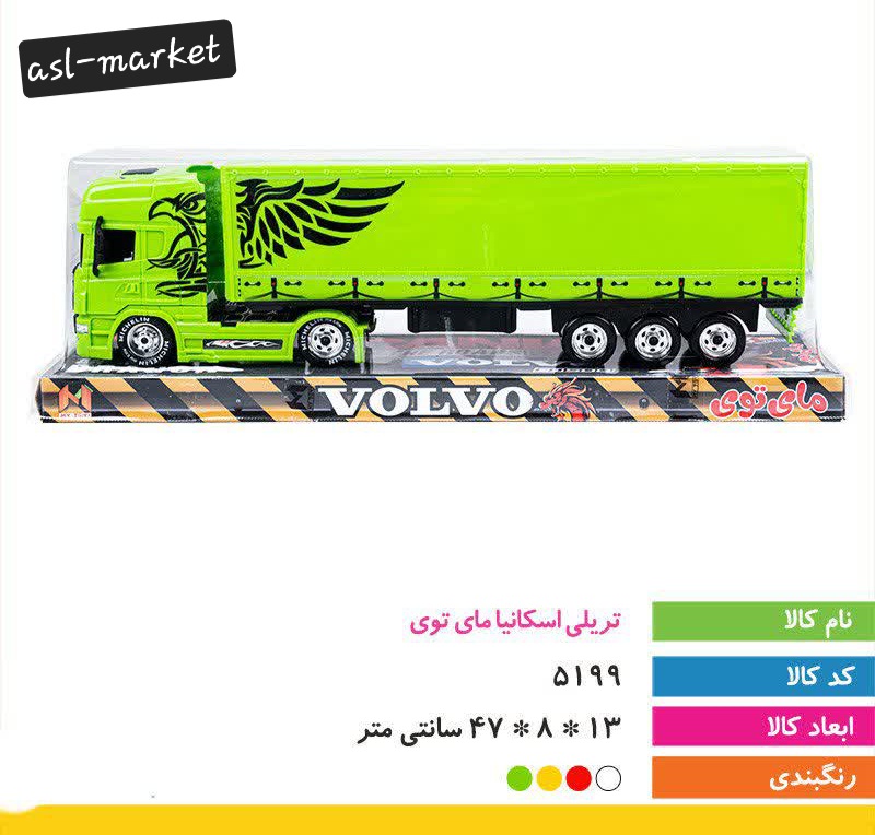 تریلی اسکانیا ولوو