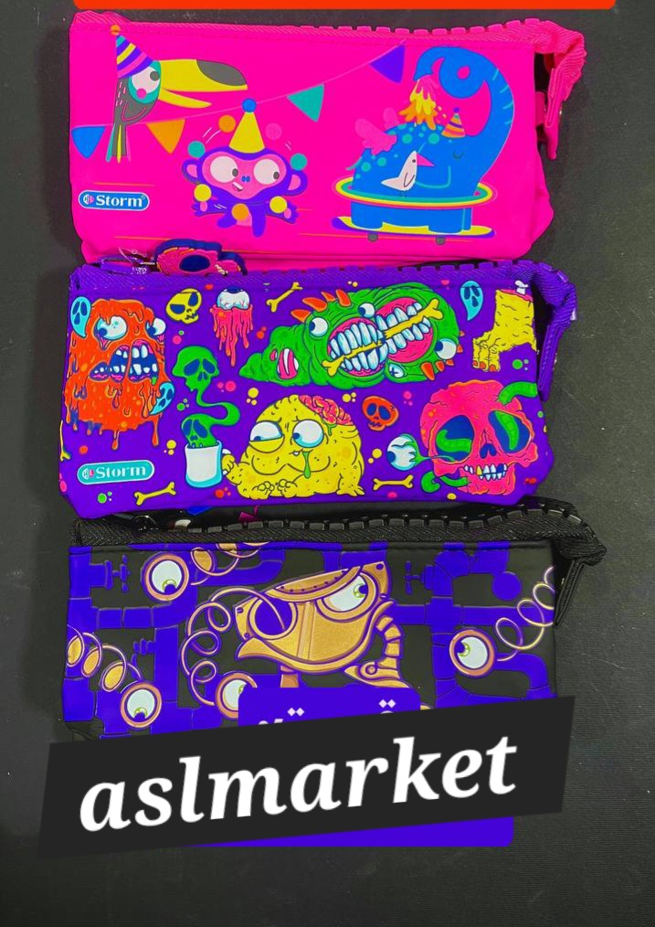 جامدادی storm در ۳ طرح مختلف