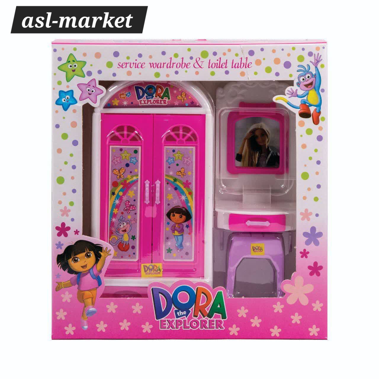 ست میز آرایش وکمد دورا Dora