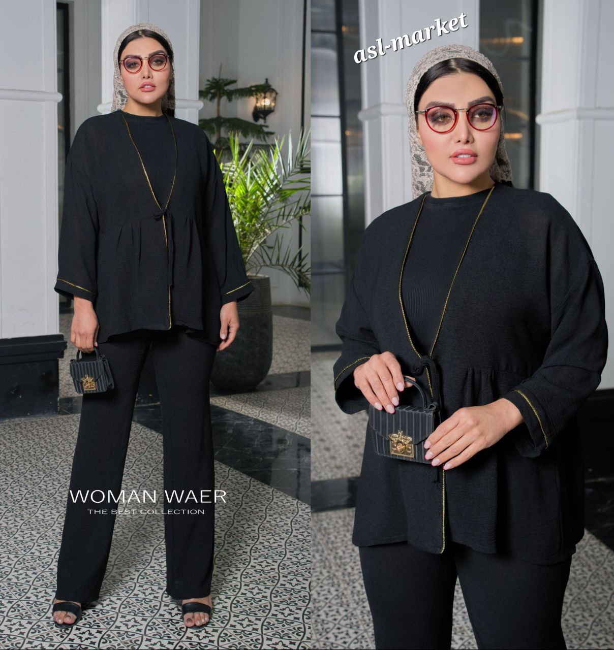 شومیز شلوار لنین