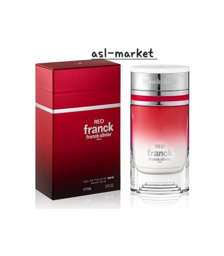 عطر و ادکلن مردانه فرانک الیور فرانک رد (قرمز) ادو تویلت Franck Franck Red EDT for Man