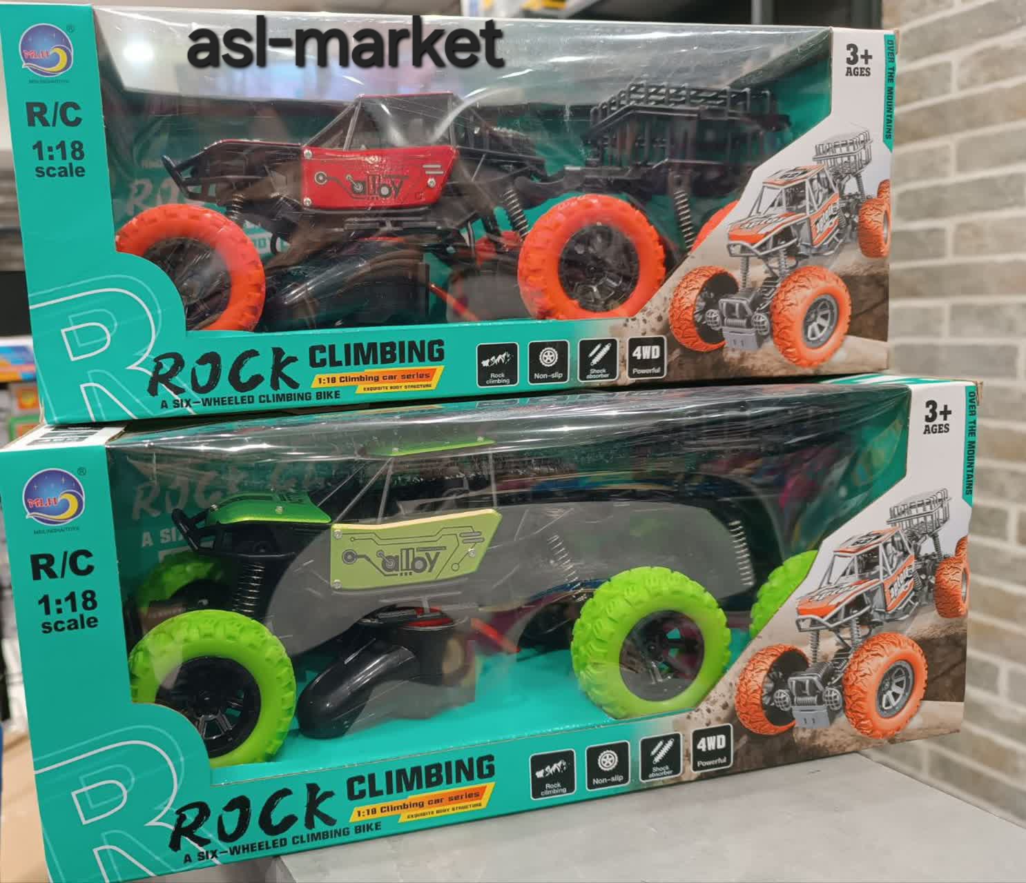 ماشین آفرود کنترلی ۶چرخ