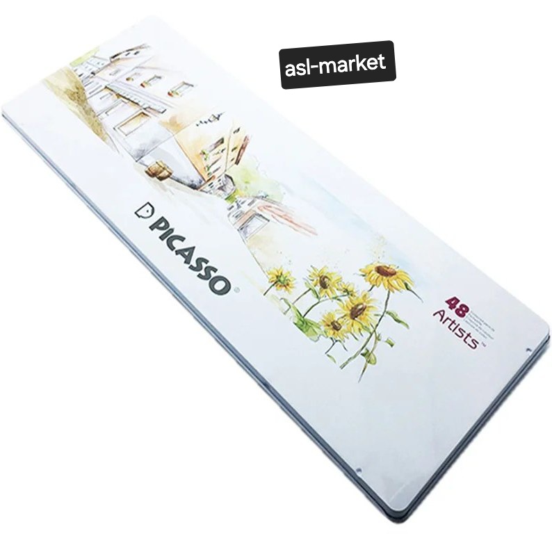 مدادرنگی 48 رنگ پیکاسو مدل آرتیست Picasso