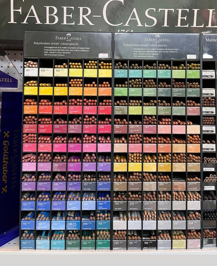 مداد رنگی پلی کروموس تکی فابرکاستل Faber-Castell