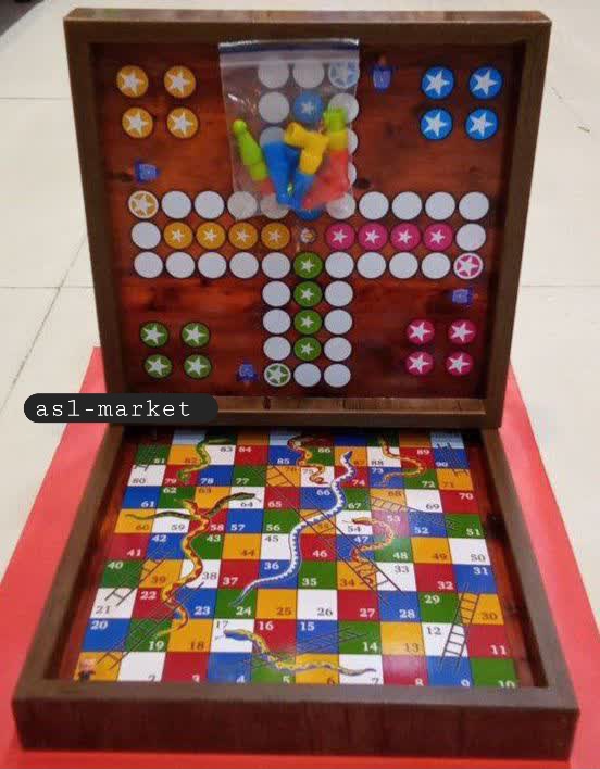 بازی فکری منچ ومارپله