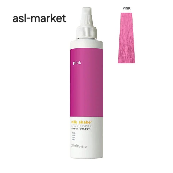 پیگمنت میلک شیک رنگ Pink حجم ۱۰۰ میل Milk Shake Conditioning Direct Colour Pink