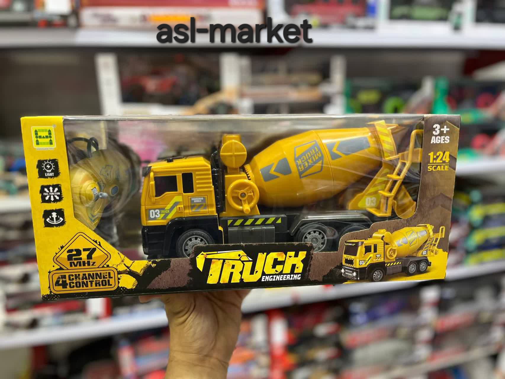 کامیون میکسر کنترلی