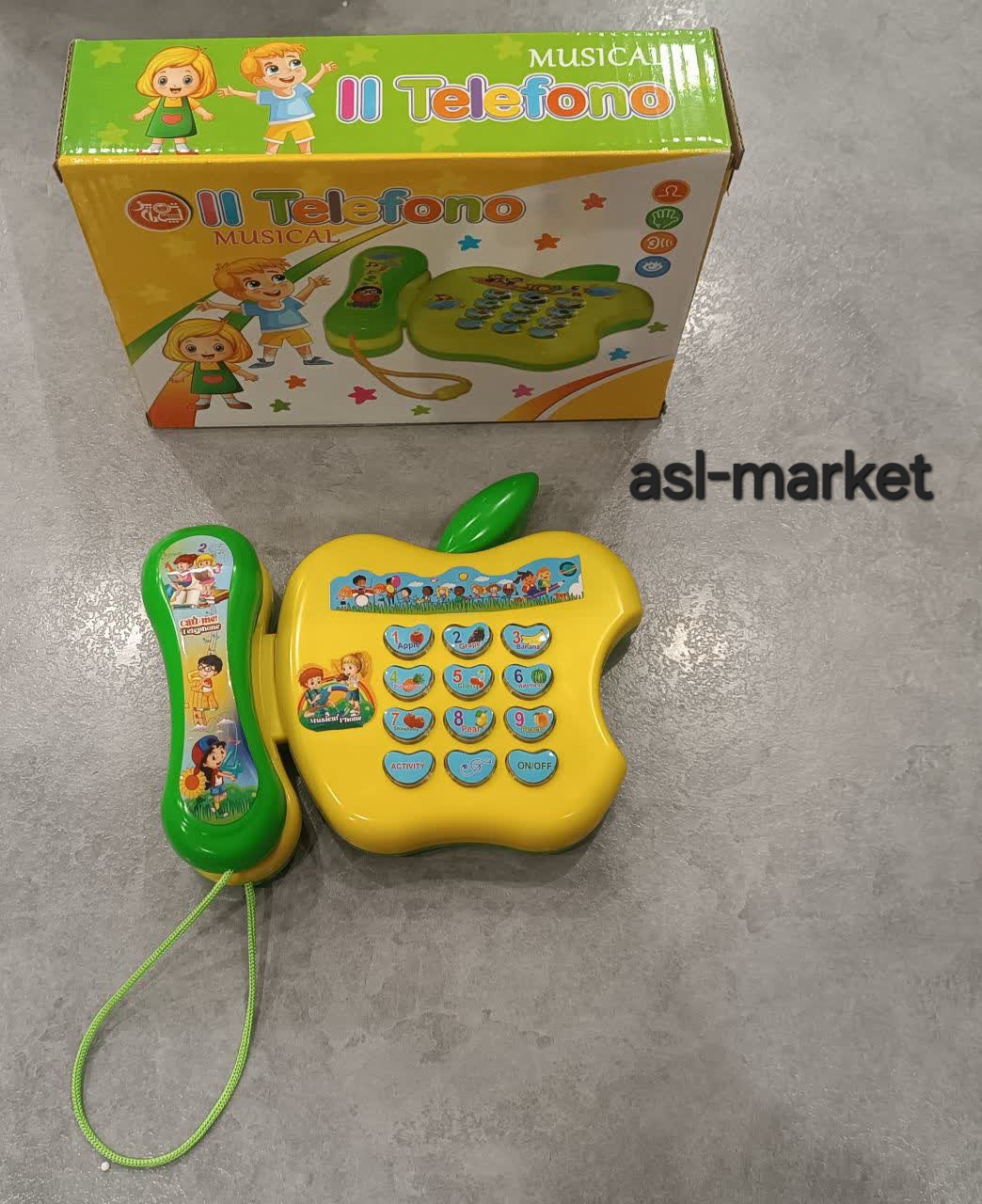 گوشی تلفن موزیکال